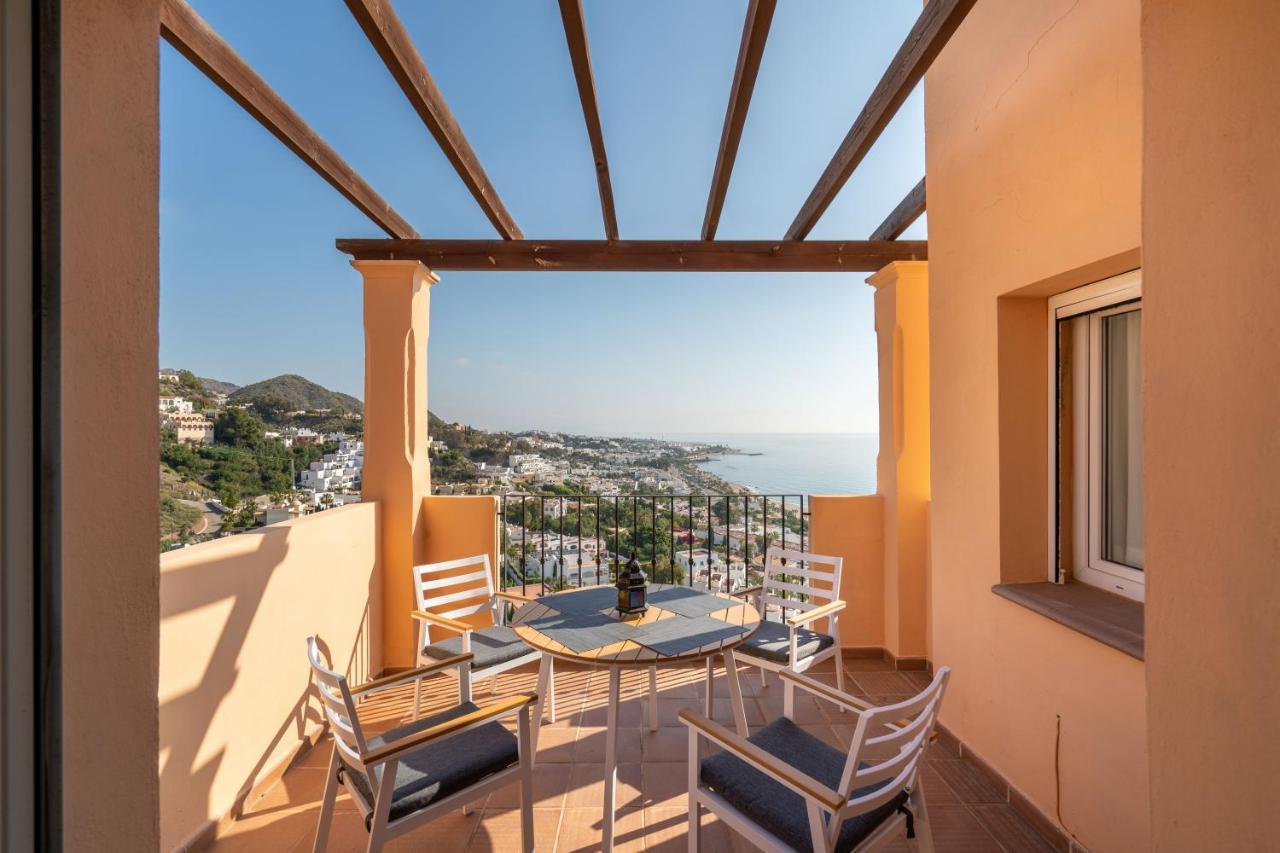 Chalet Con Vistas Al Mar Y Piscina โมฮาการ์ ภายนอก รูปภาพ