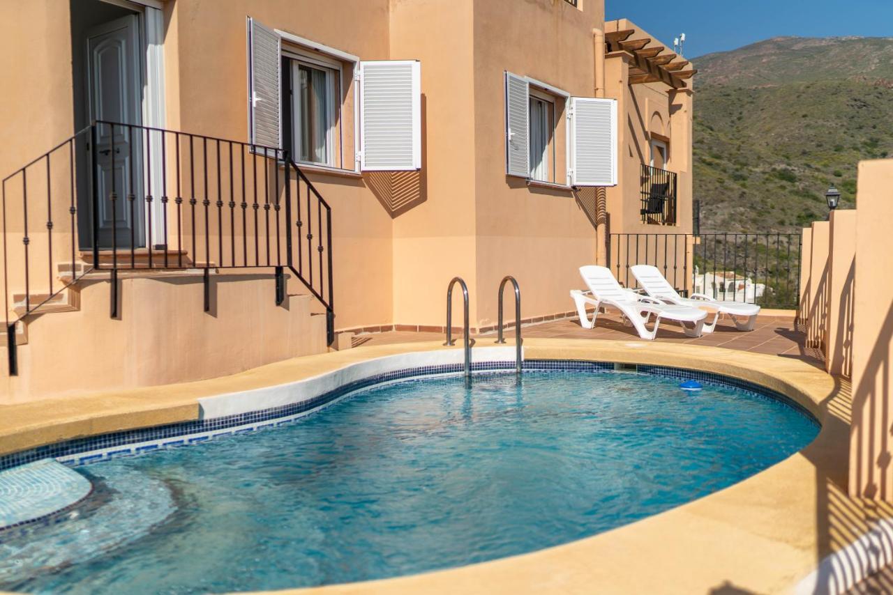 Chalet Con Vistas Al Mar Y Piscina โมฮาการ์ ภายนอก รูปภาพ
