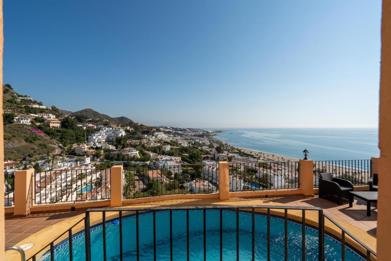 Chalet Con Vistas Al Mar Y Piscina โมฮาการ์ ภายนอก รูปภาพ