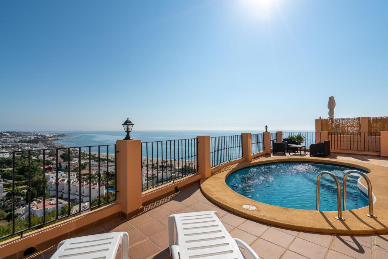 Chalet Con Vistas Al Mar Y Piscina โมฮาการ์ ภายนอก รูปภาพ