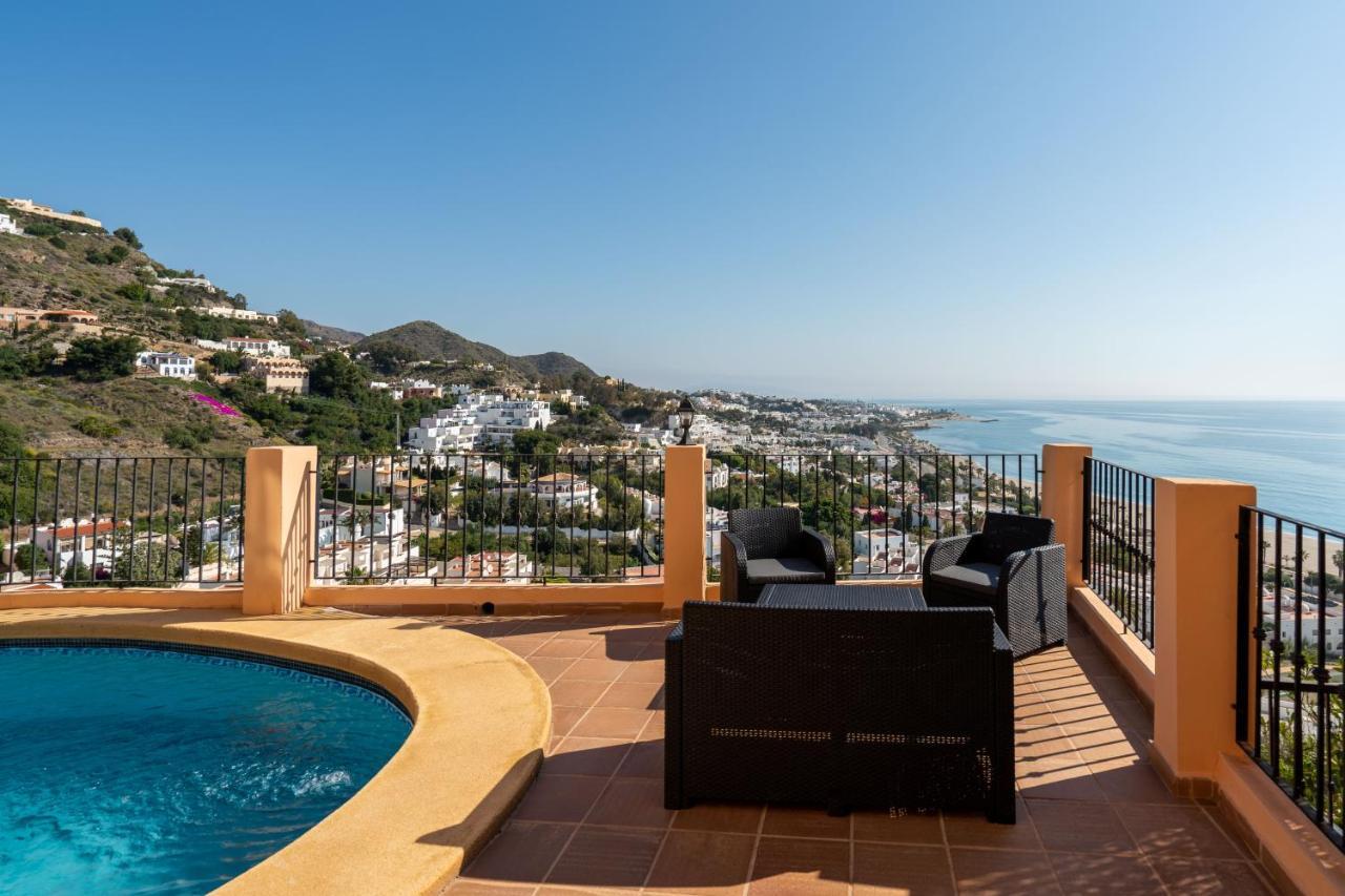 Chalet Con Vistas Al Mar Y Piscina โมฮาการ์ ภายนอก รูปภาพ
