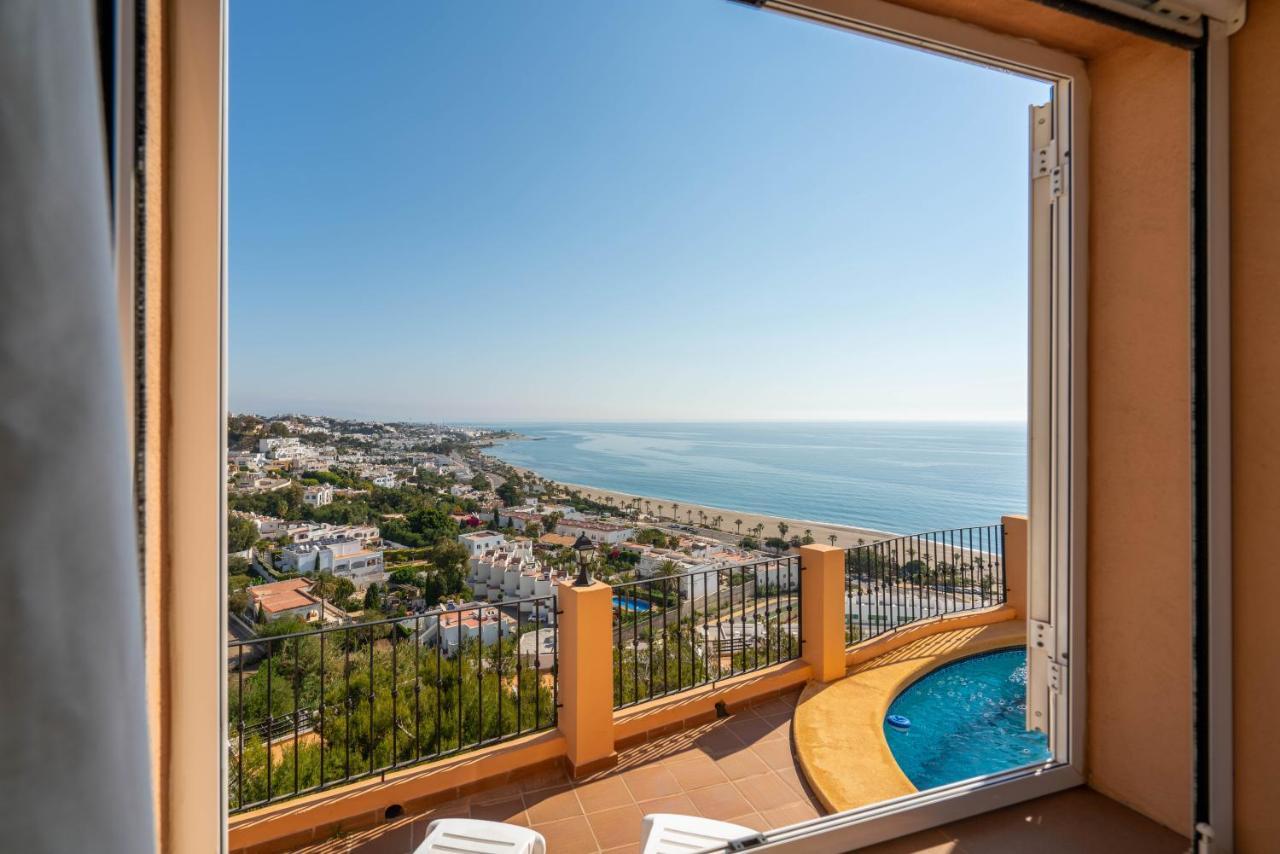 Chalet Con Vistas Al Mar Y Piscina โมฮาการ์ ภายนอก รูปภาพ